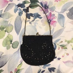 Antique beaded evening bag
